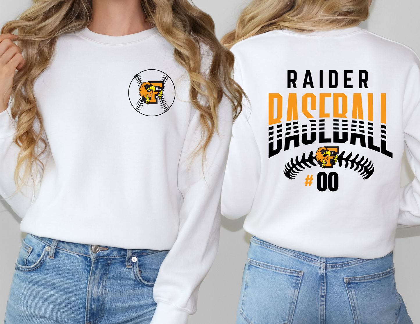 RAIDER BASEBALL W. NUMBER