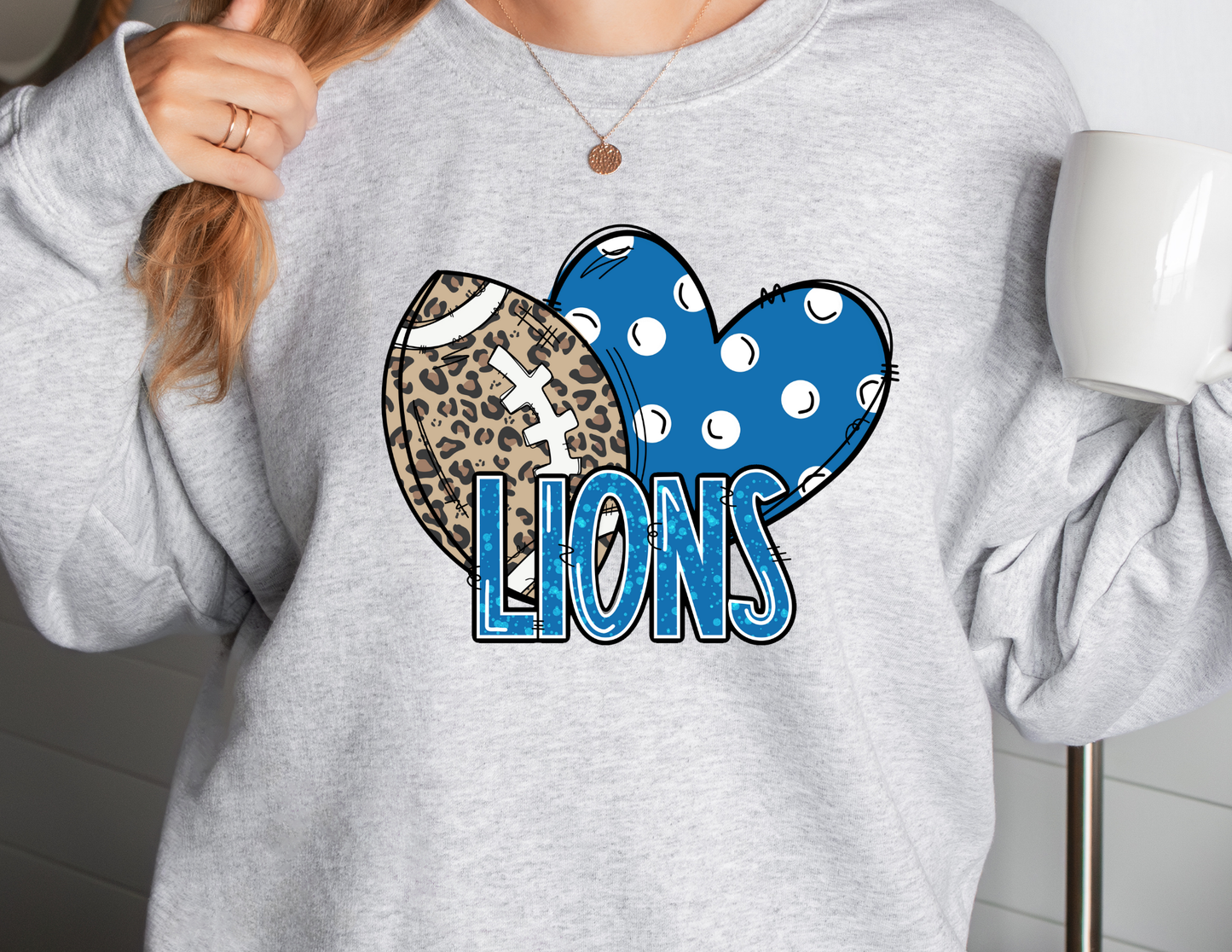 Leopard Football and Heart