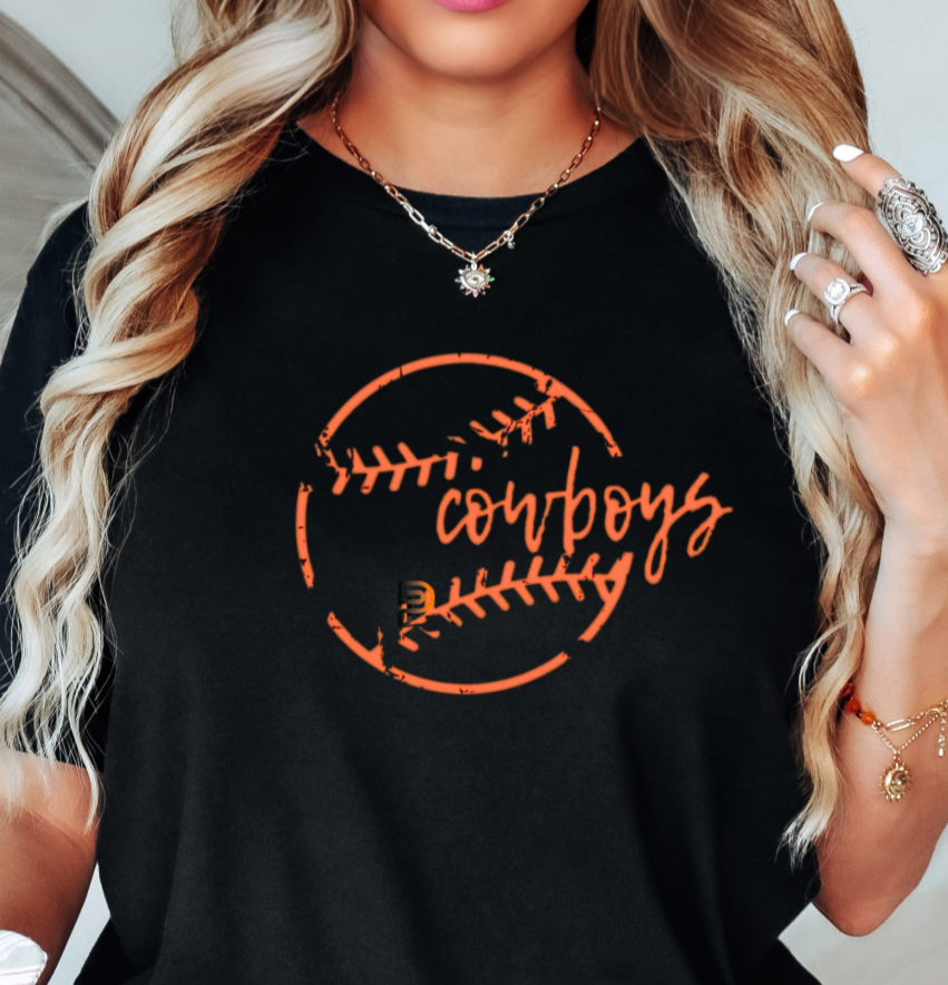 Cowboys Baseball Tee and Hoodie