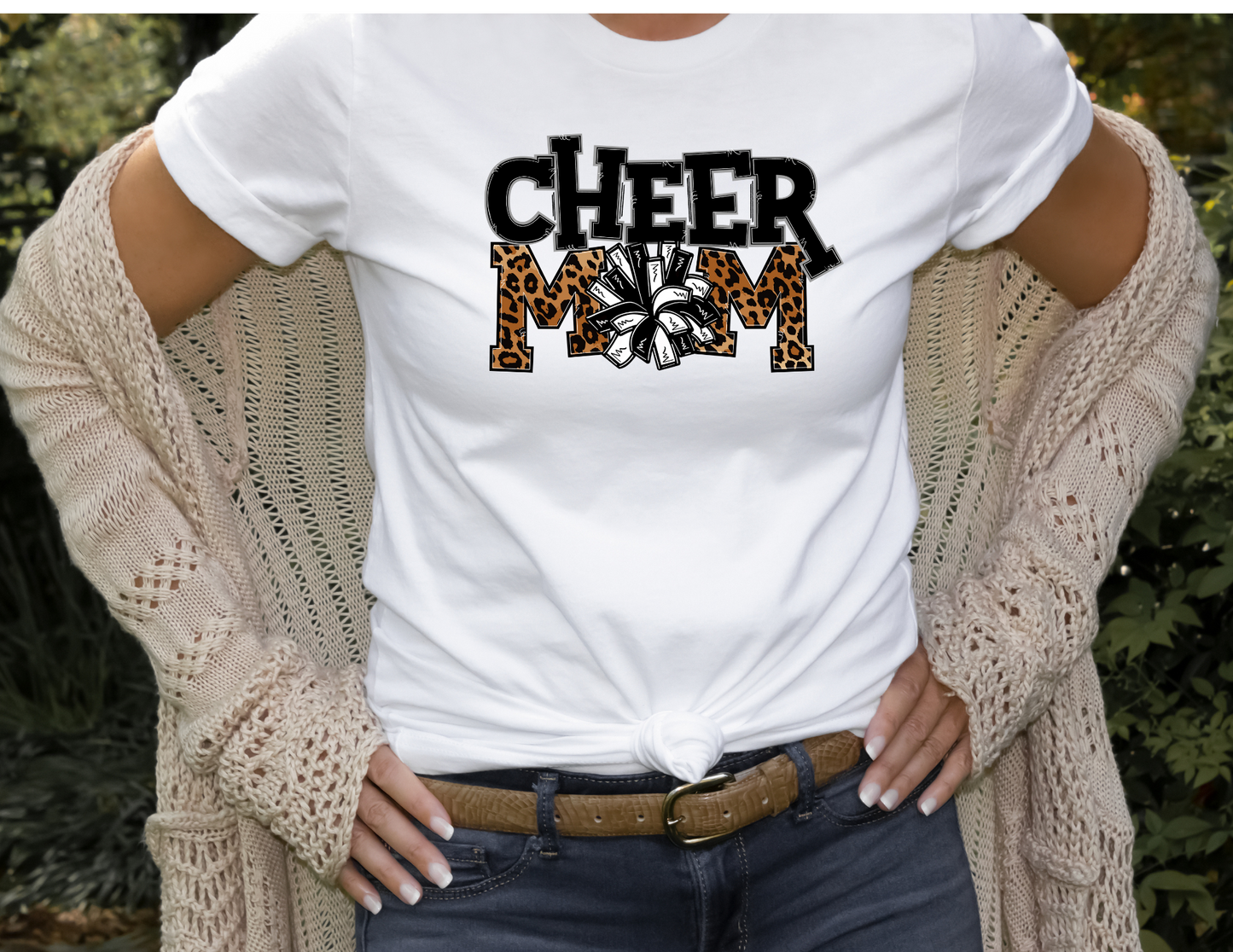 Cheer Mom Leopard #2