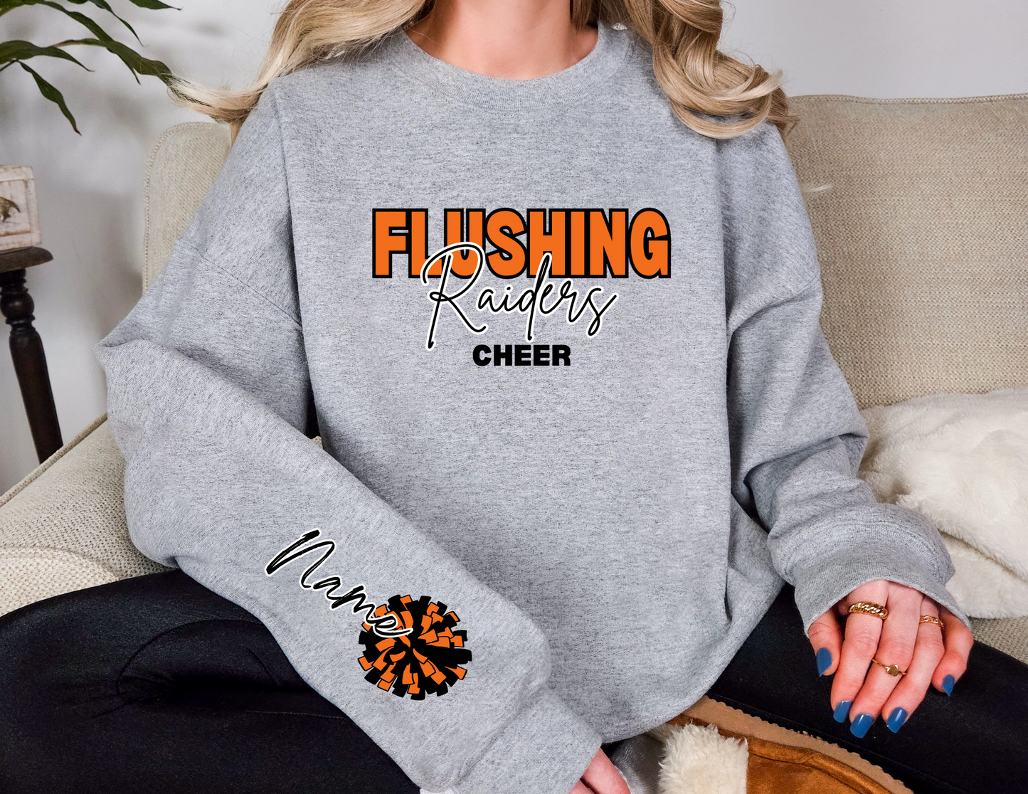 Flushing Raiders Cheer