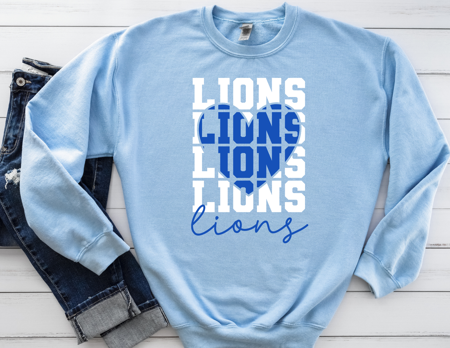 Lions x5 Heart