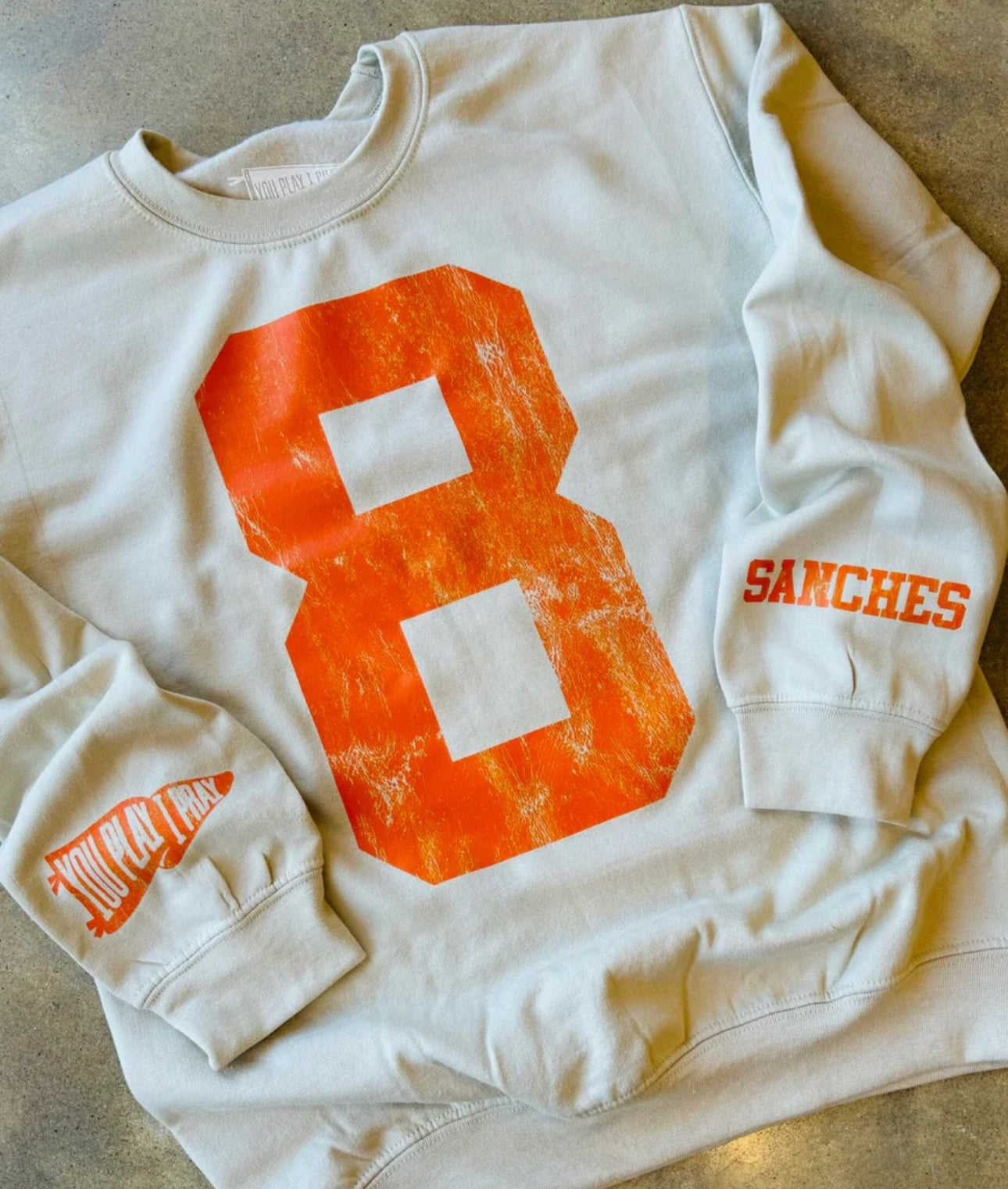 Custom Player Number, Name, & Sports Team Logo