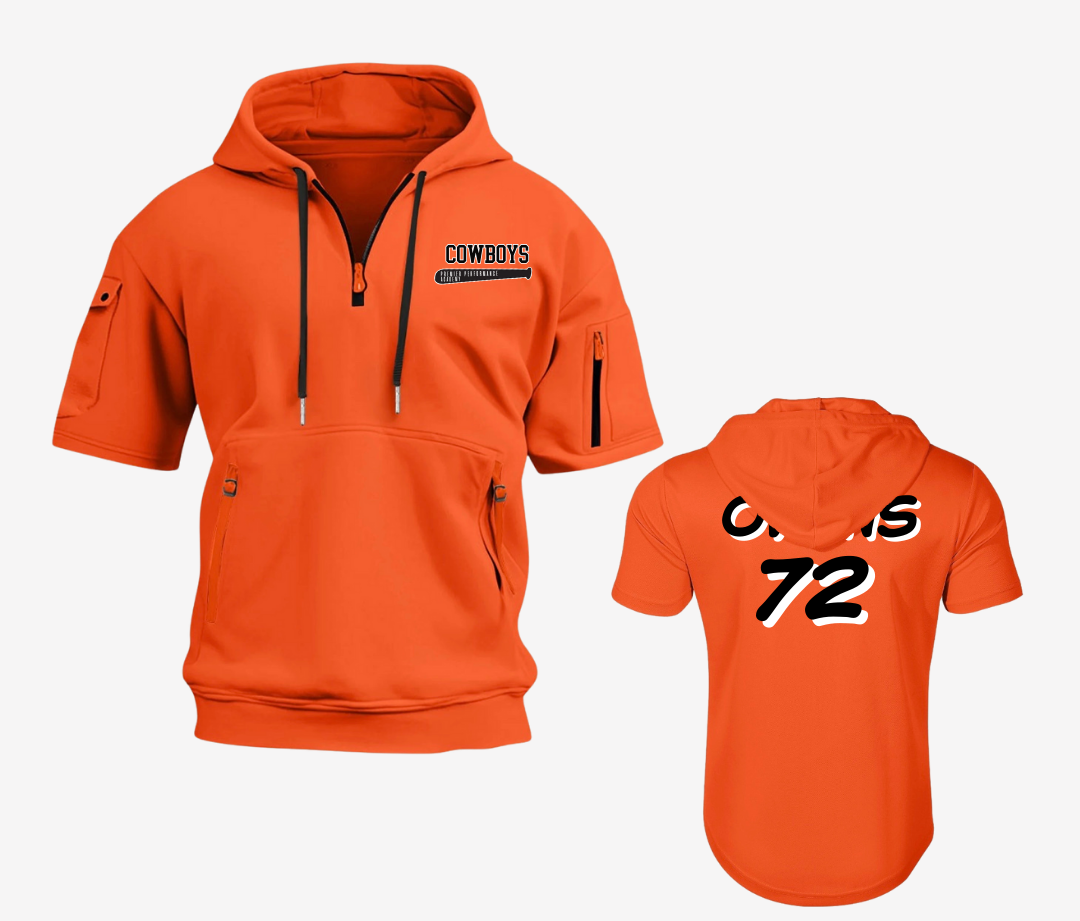 Cowboys Quarter zip Hoodie - Customizable