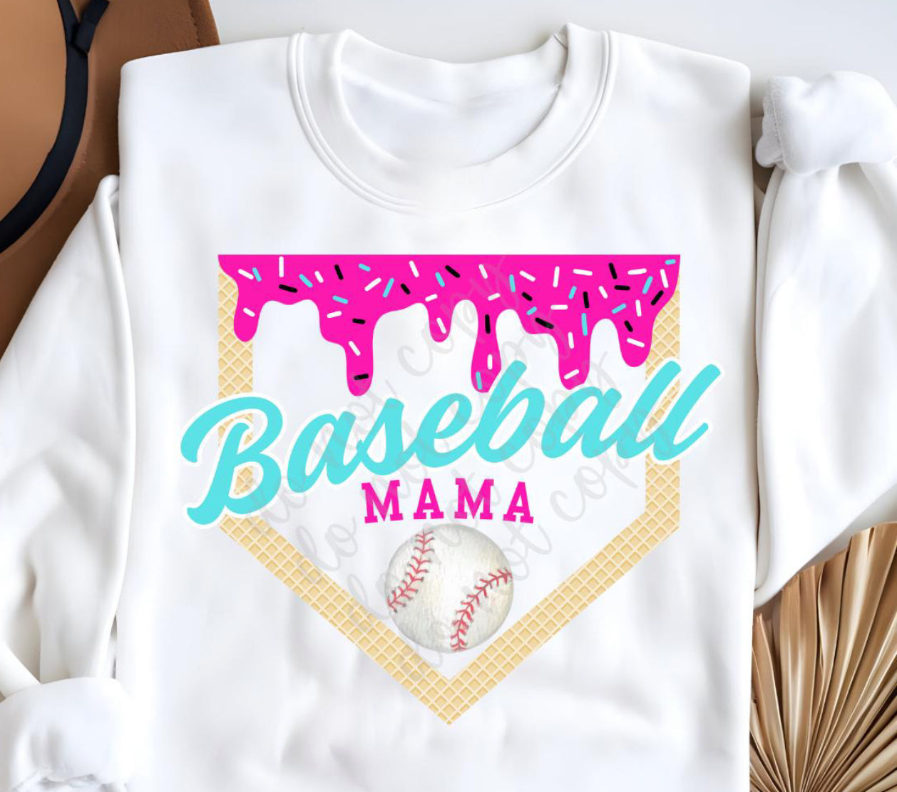 Baseball Mama Drip