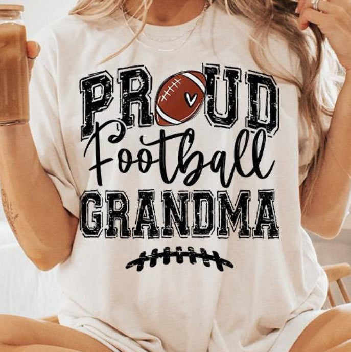 Proud Football Grandma