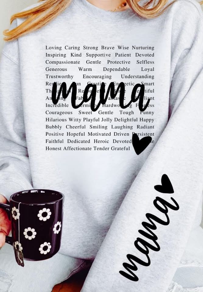 Mama Described With Sleeve