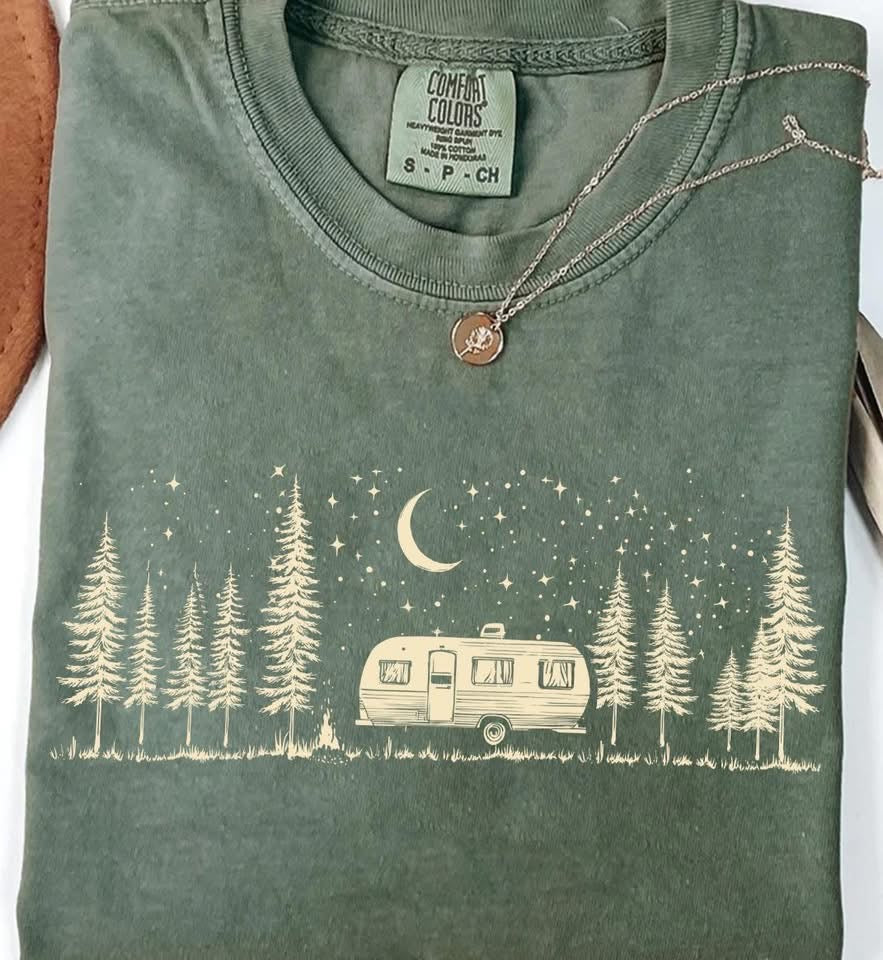 Camper & Trees