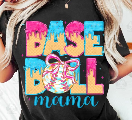 Baseball Mama Drip
