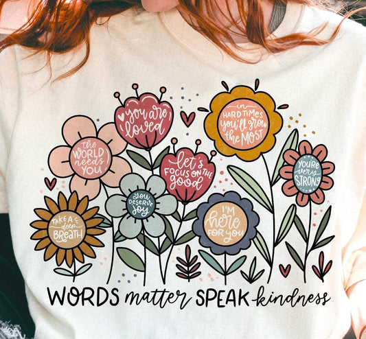 Words Matter, Speak Kindness