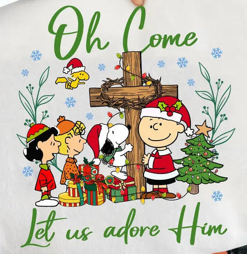 Oh Come Let us Adore Him - Brown