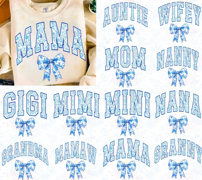 Mama Floral - BLUE