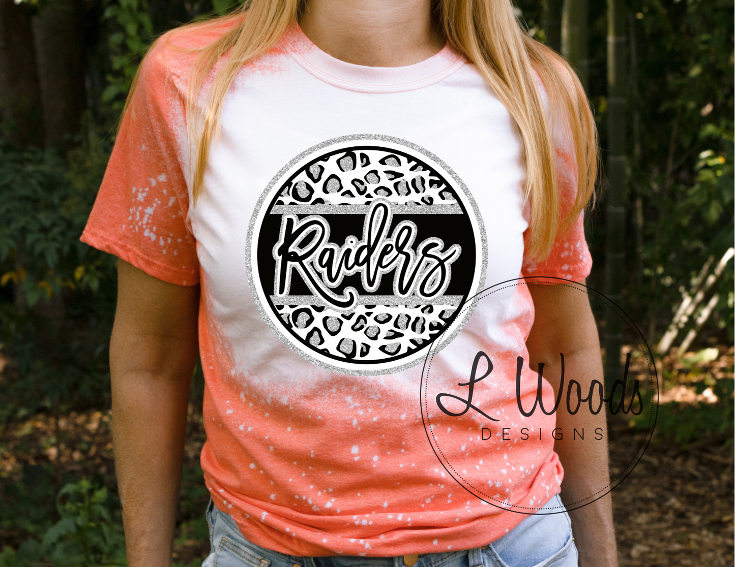 RAIDERS ROUND LEOPARD