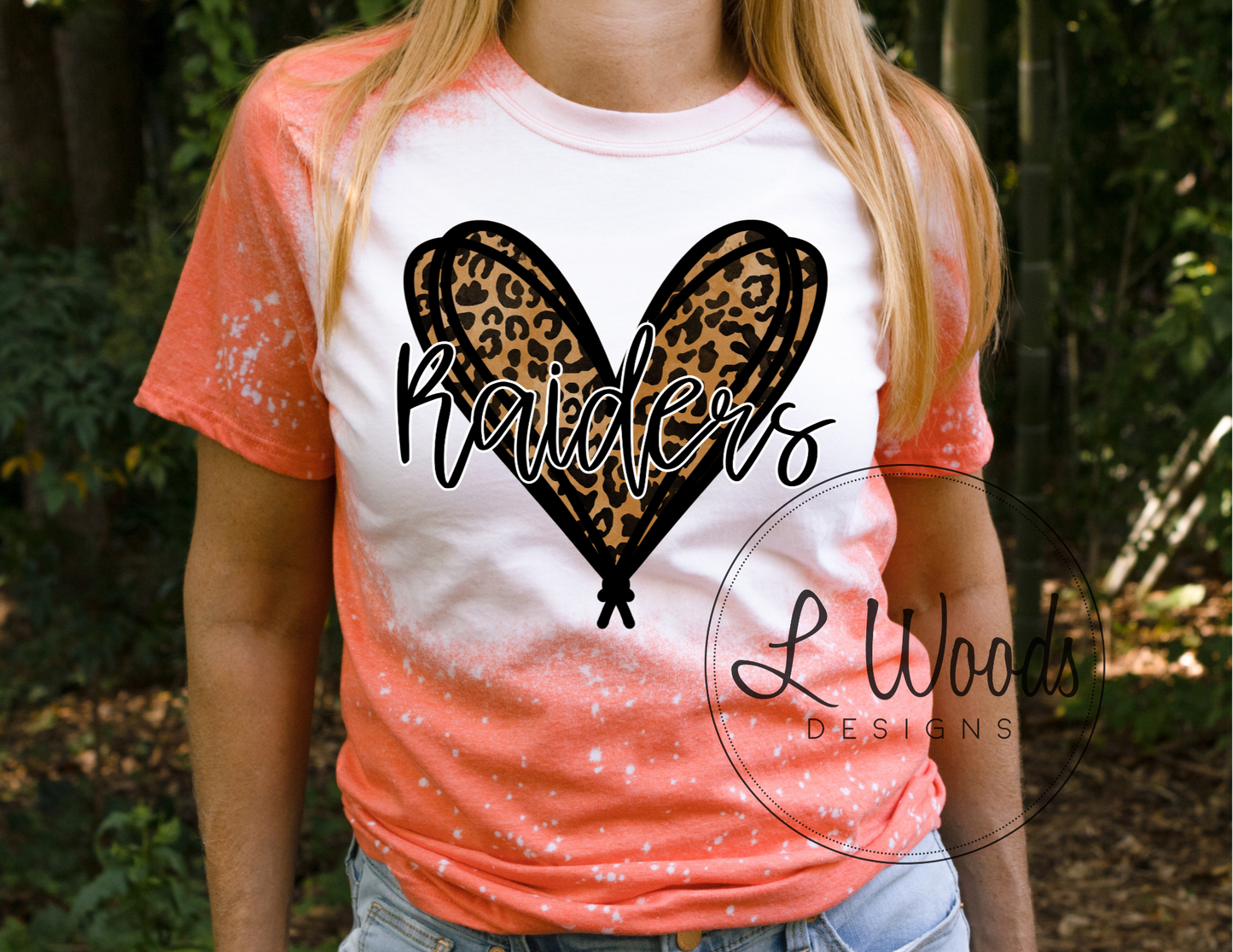 RAIDERS LEOPARD HEART