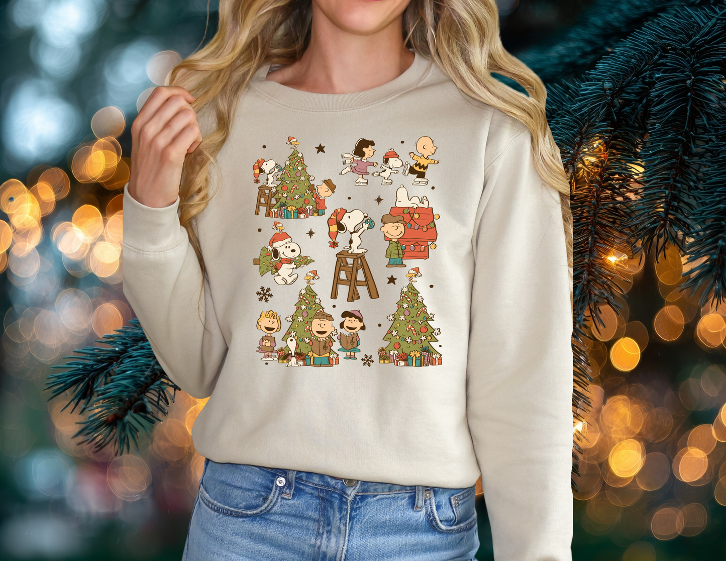 Christmas Collage - Brown