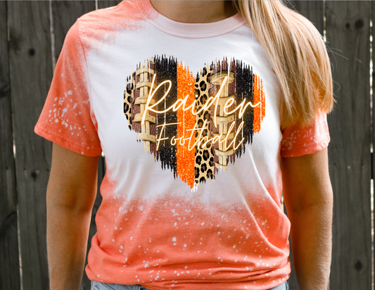 Raider Football Heart