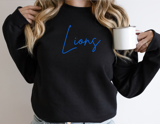 Lions Cursive