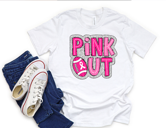 Pink Out Dalmatian Print