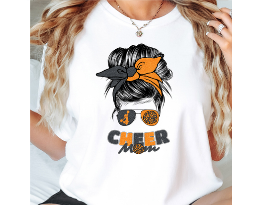 Cheer Mom Messy Bun