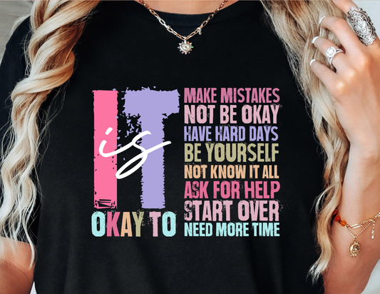 It is Okay to...