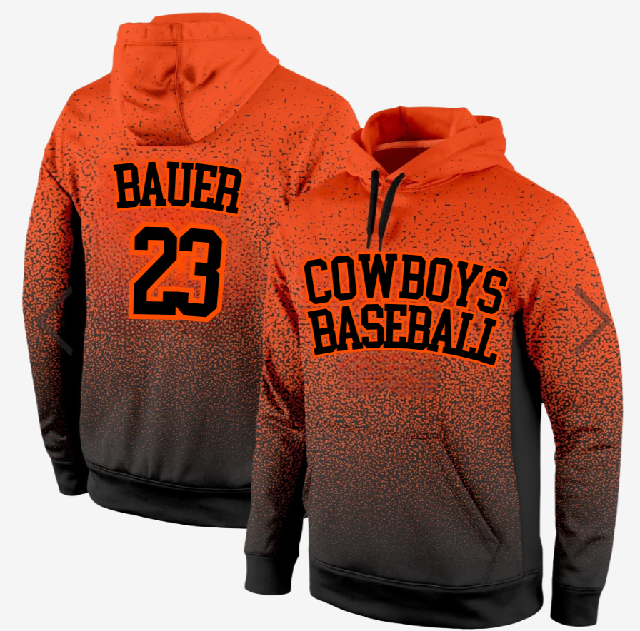 Cowboys Baseball Ombre - Customizable - ADULT AND YOUTH