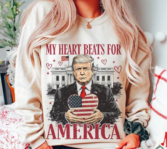 My heart beats for America