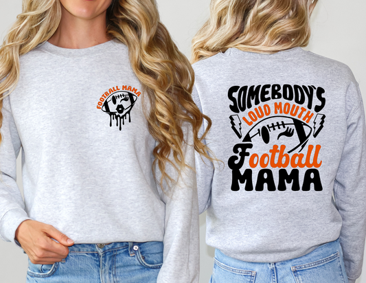 Loud Mouth Football Mama