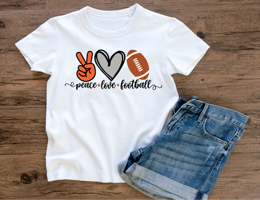 Peace - Love - Football