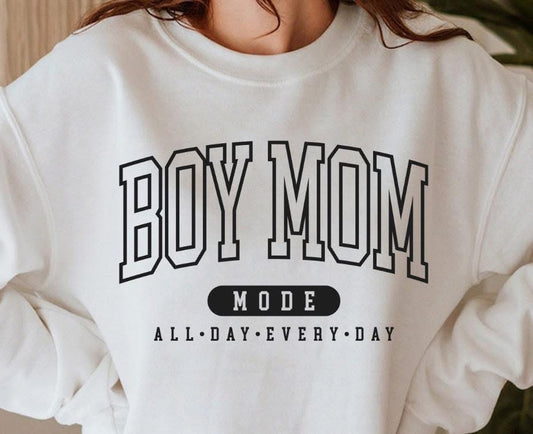 Boy Mom Mode