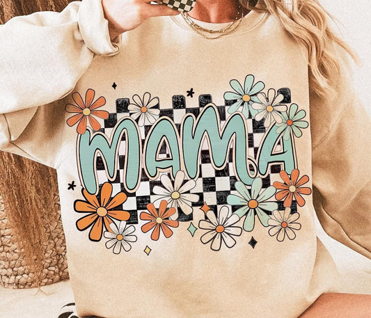 Mama Checkers & Flowers