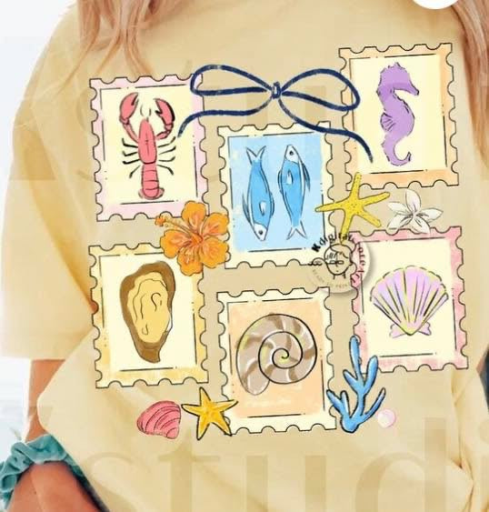Summer Post Stamp