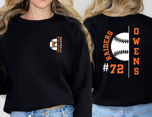 Raider Custom Front & Back