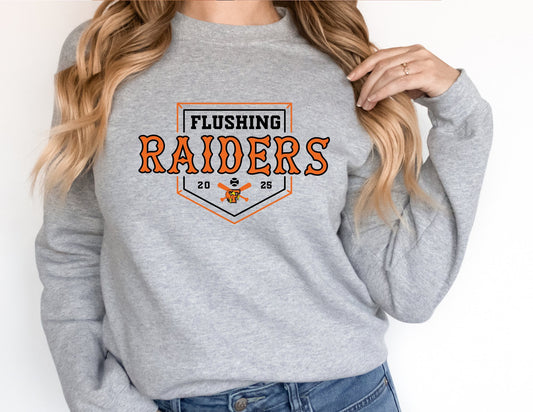 Flushing Raiders Baseball Bold