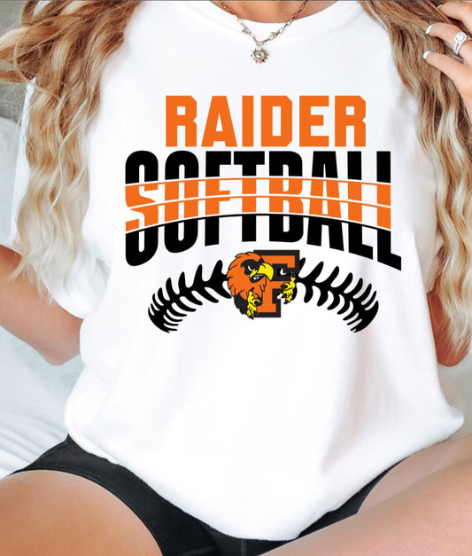 Raider Softball Stitching