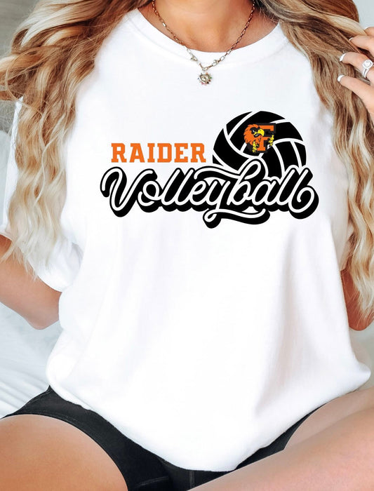 Raider Volleyball Cursive v.2