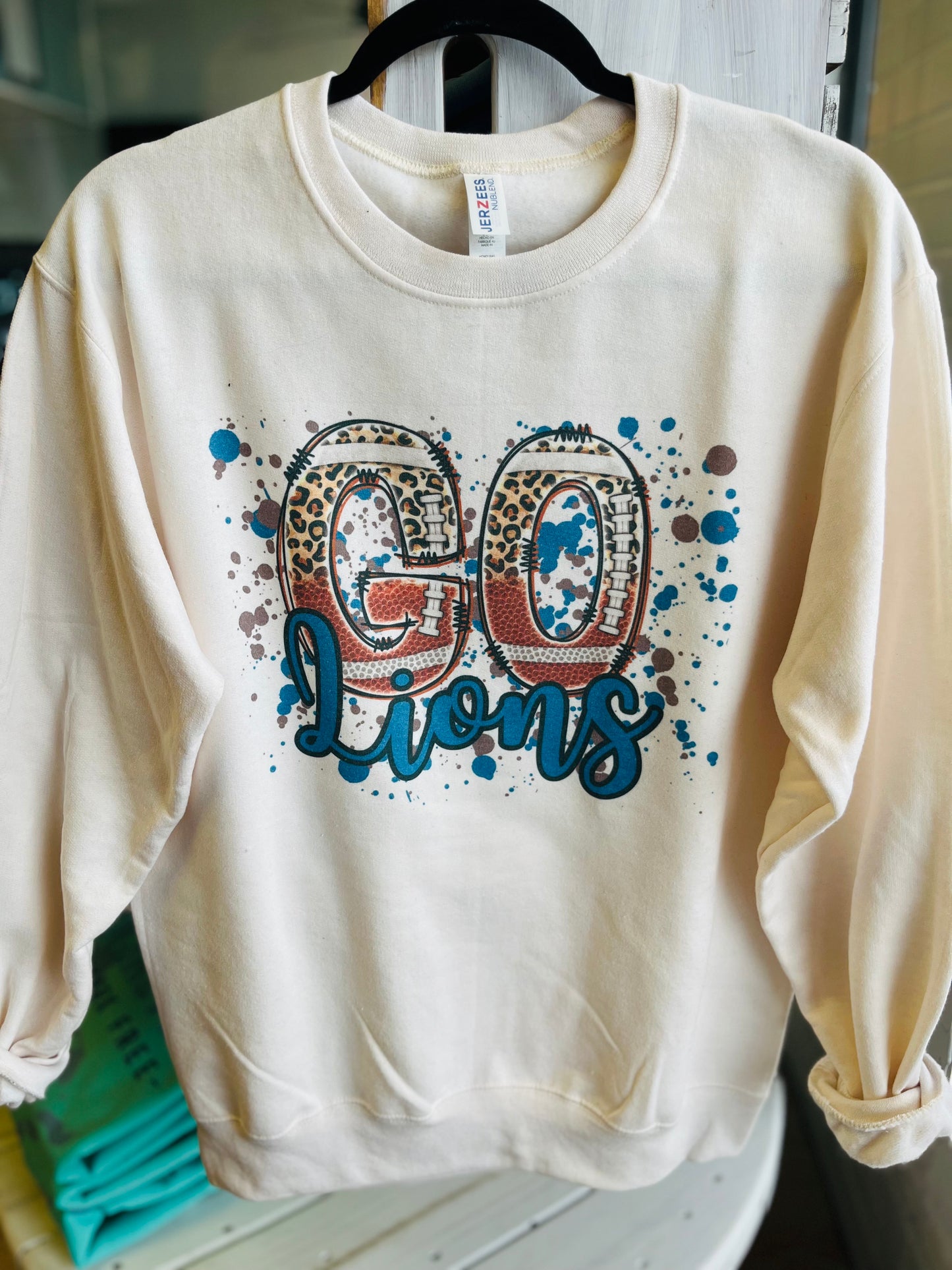Go Lions Splatter