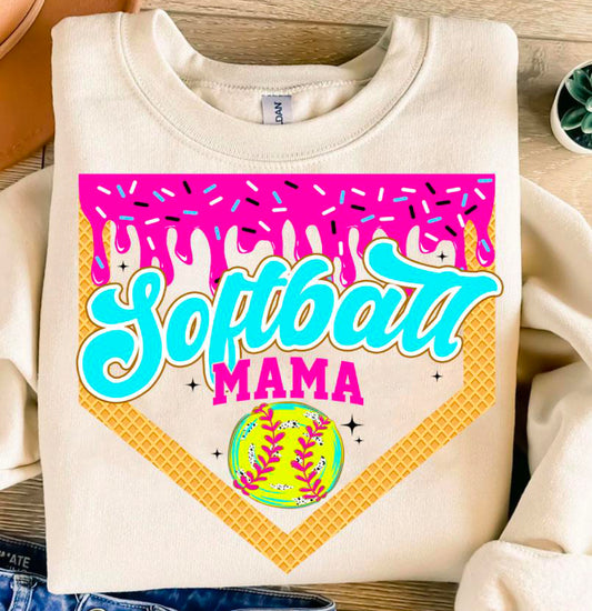 Softball Mama Home Plate Drip