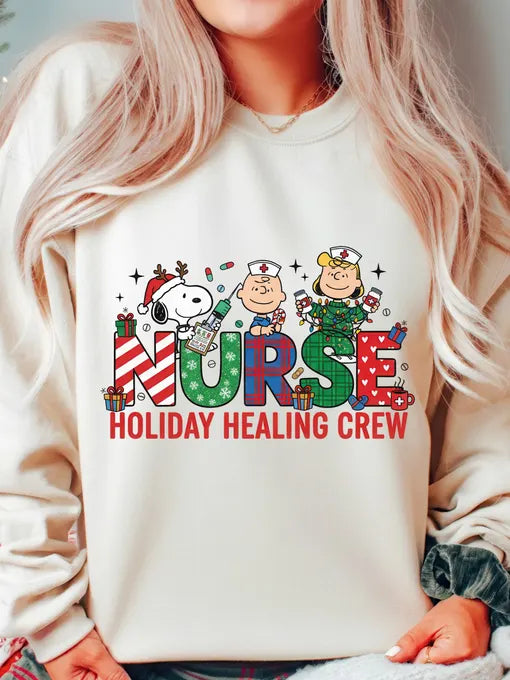 Nurse - Holiday Healing Crew - Brown