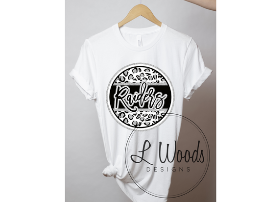 RAIDERS ROUND LEOPARD