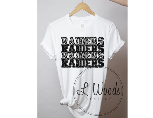 RAIDERS GREY LEOPARD